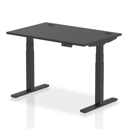 Air Height Adjustable Desk With Cable Ports and Memory Height Settings