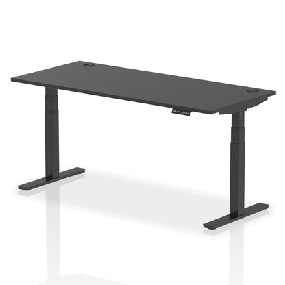 Air Height Adjustable Desk With Cable Ports and Memory Height Settings