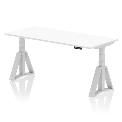 Air Height Adjustable Desk without Cable Ports With Piste Foot