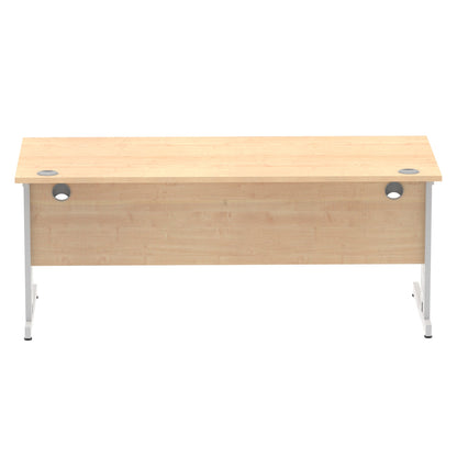 Impulse 1800mm Straight Desk Cable Managed Leg
