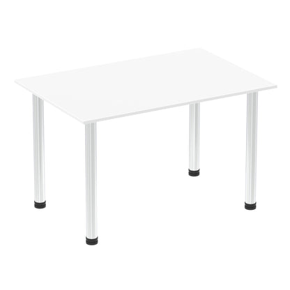 Impulse 1200mm Straight Table With Post Leg