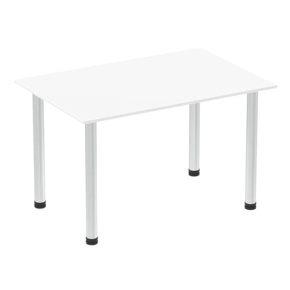 Impulse 1200mm Straight Table With Post Leg