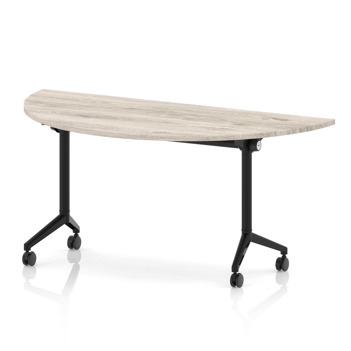 Impulse Plus Flip Top 1600mm Semi-Circle Table