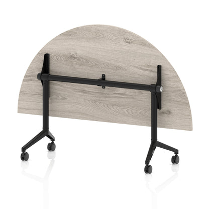 Impulse Plus Flip Top 1600mm Semi-Circle Table