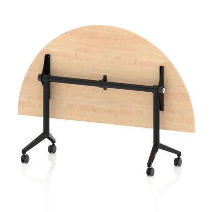 Impulse Plus Flip Top 1600mm Semi-Circle Table