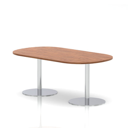Italia Boardroom Table Silver Leg