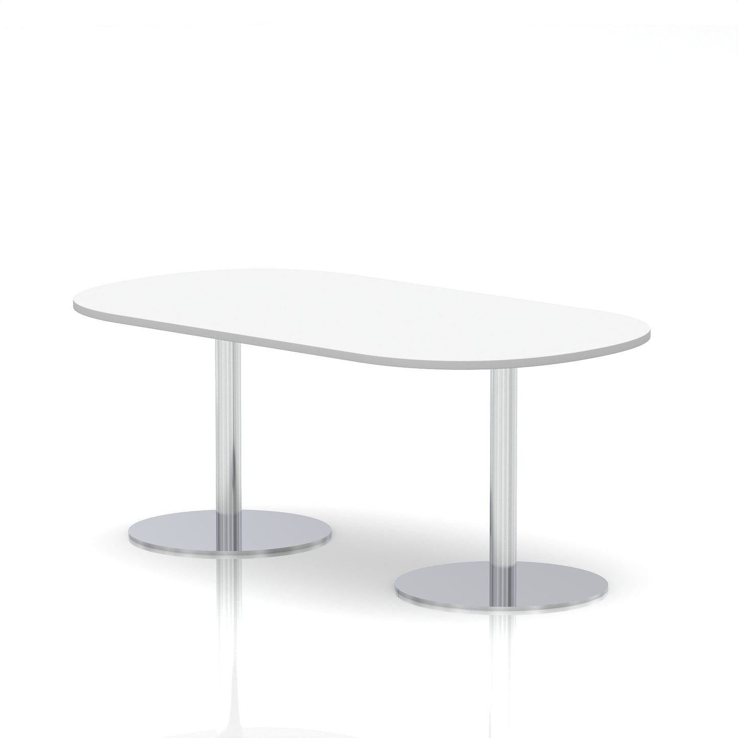 Italia Boardroom Table Silver Leg