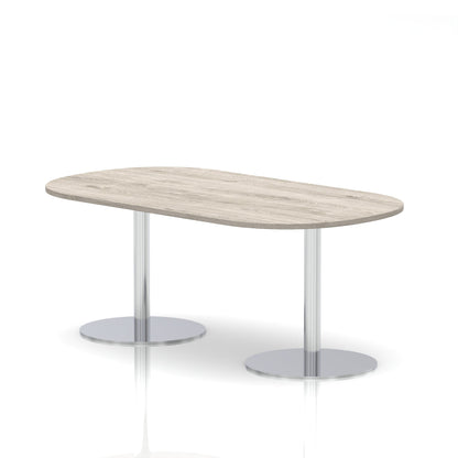 Italia Boardroom Table Silver Leg
