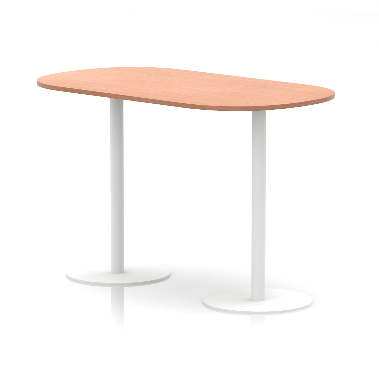 Italia Boardroom Table Silver Leg