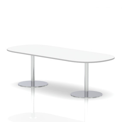 Italia Boardroom Table Silver Leg