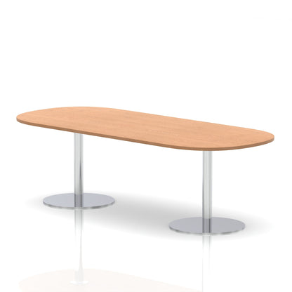 Italia Boardroom Table Silver Leg