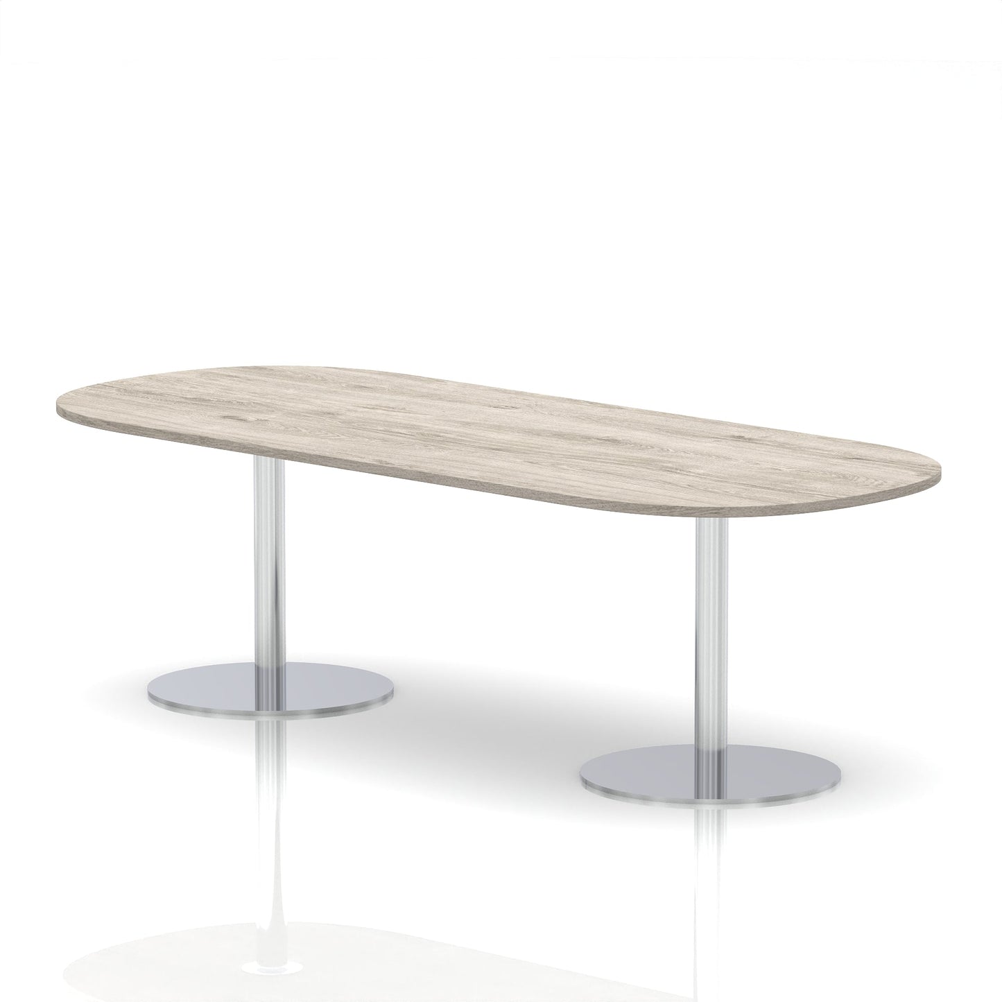 Italia Boardroom Table Silver Leg