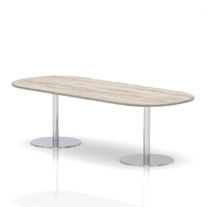 Italia Boardroom Table Silver Leg