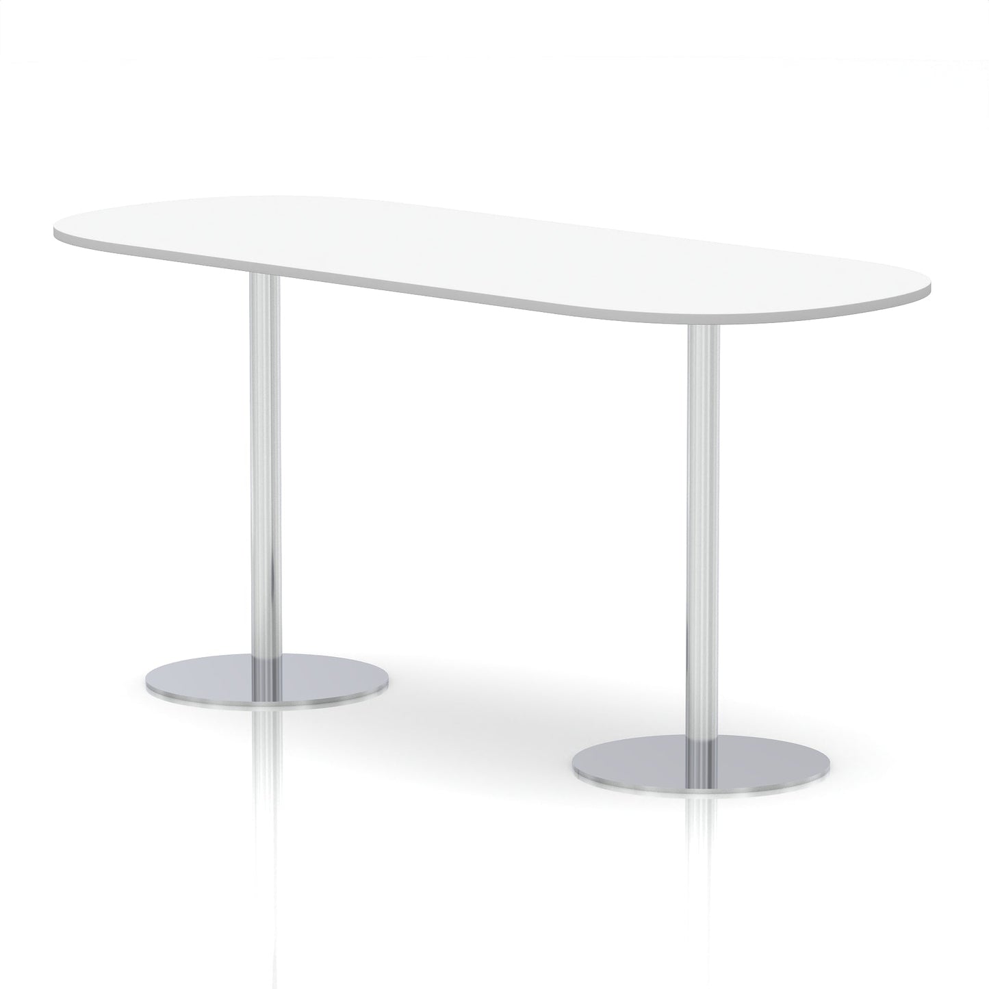 Italia Boardroom Table Silver Leg