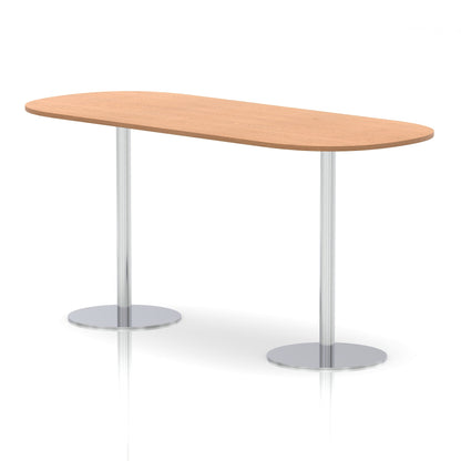 Italia Boardroom Table Silver Leg
