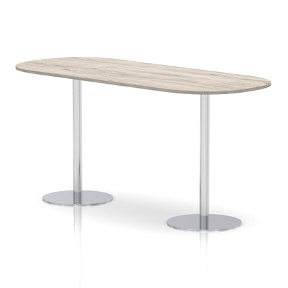 Italia Boardroom Table Silver Leg
