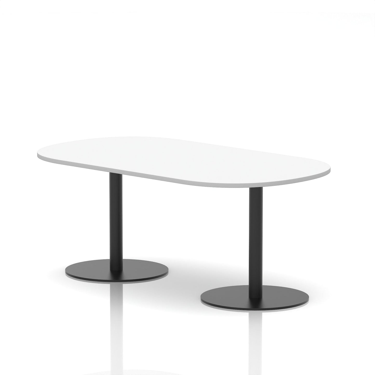 Italia Boardroom Table Black Leg