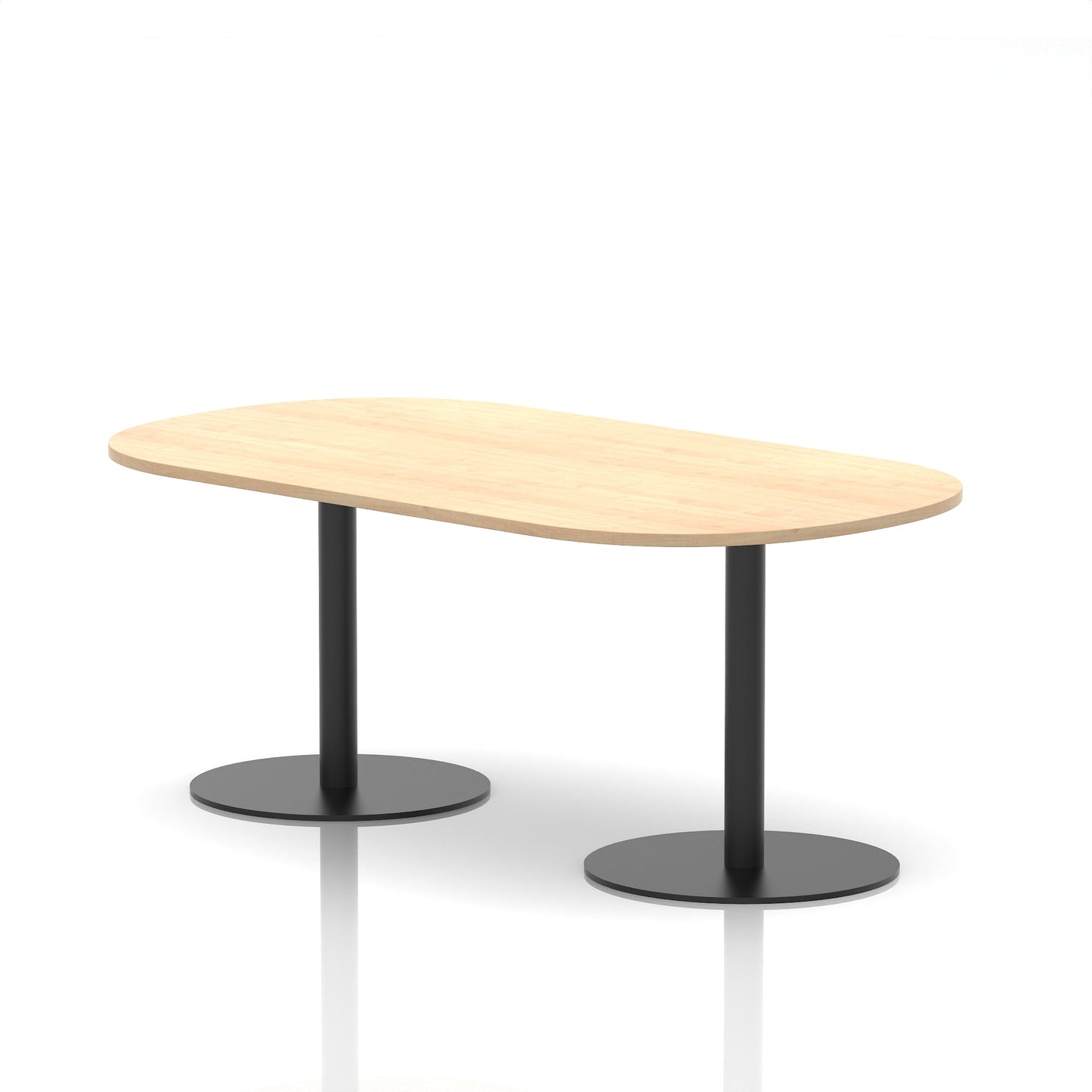 Italia Boardroom Table Black Leg
