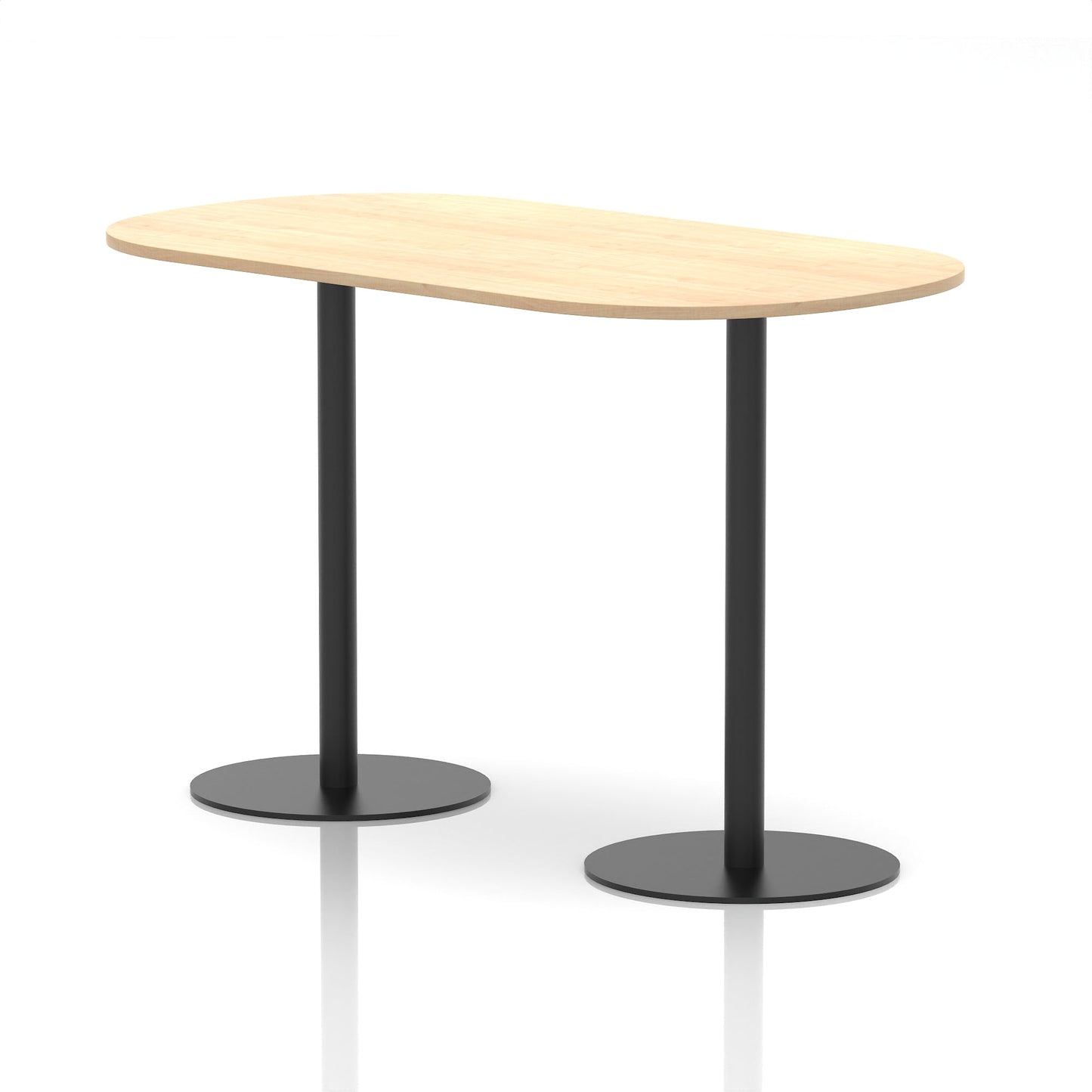 Italia Boardroom Table Black Leg