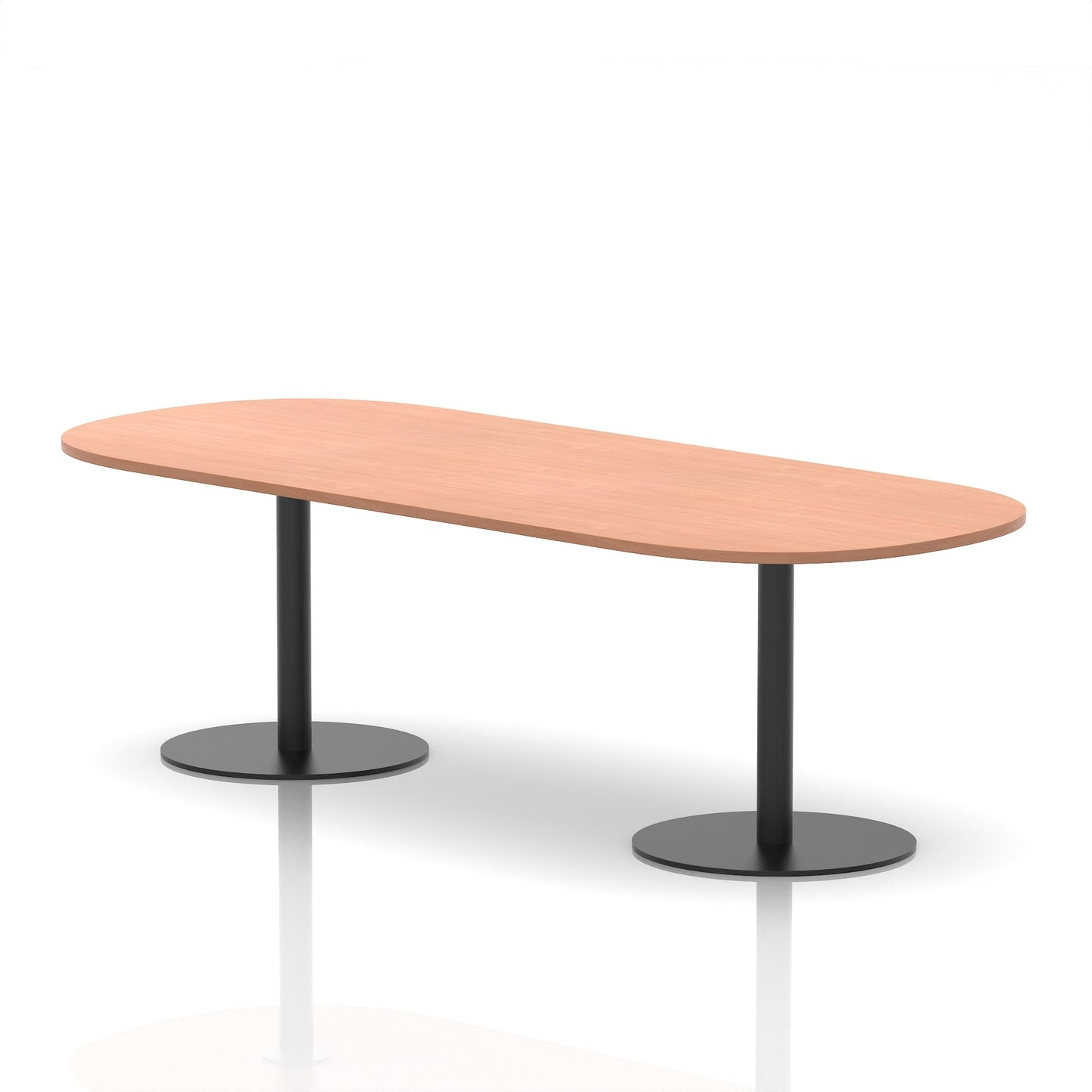 Italia Boardroom Table Black Leg