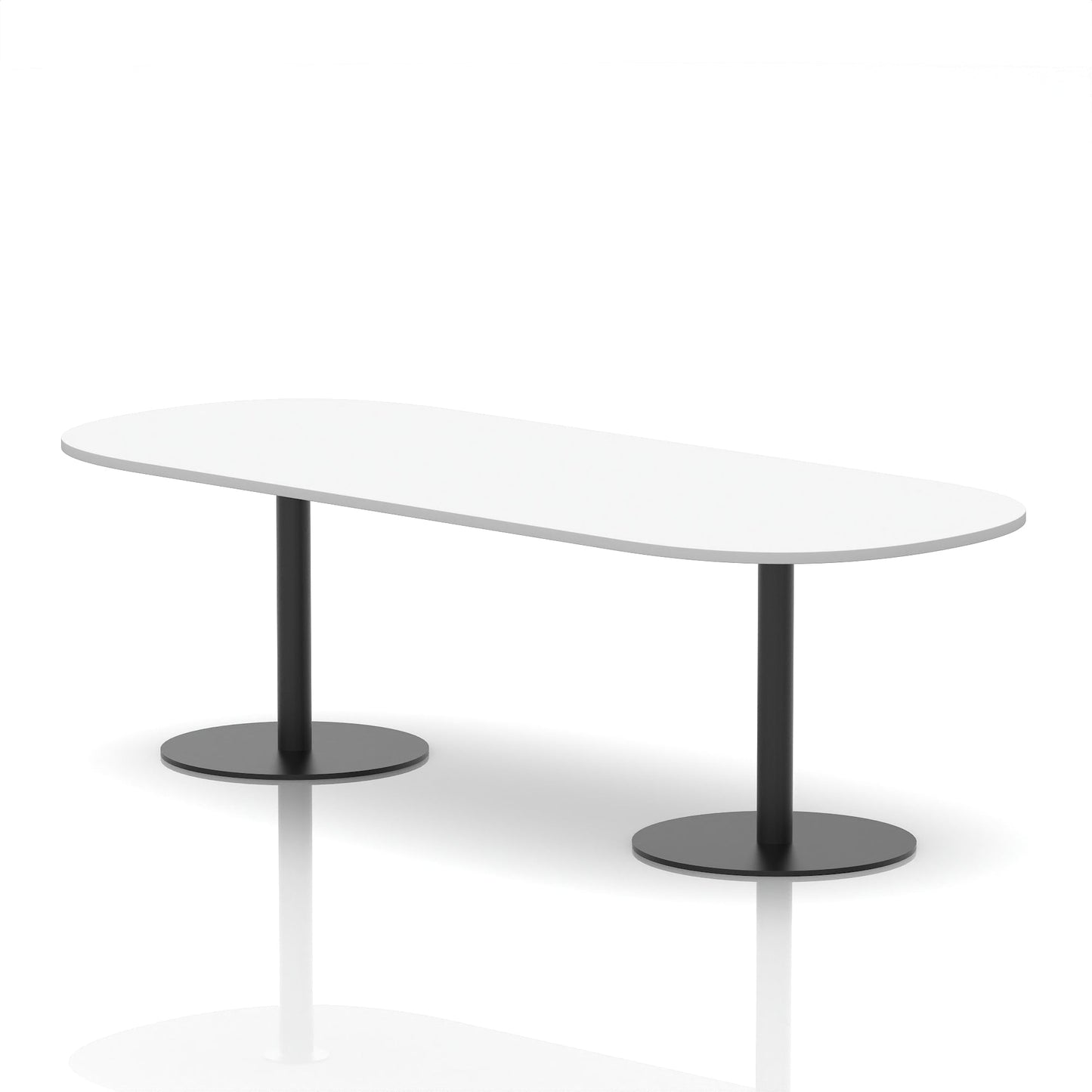 Italia Boardroom Table Black Leg