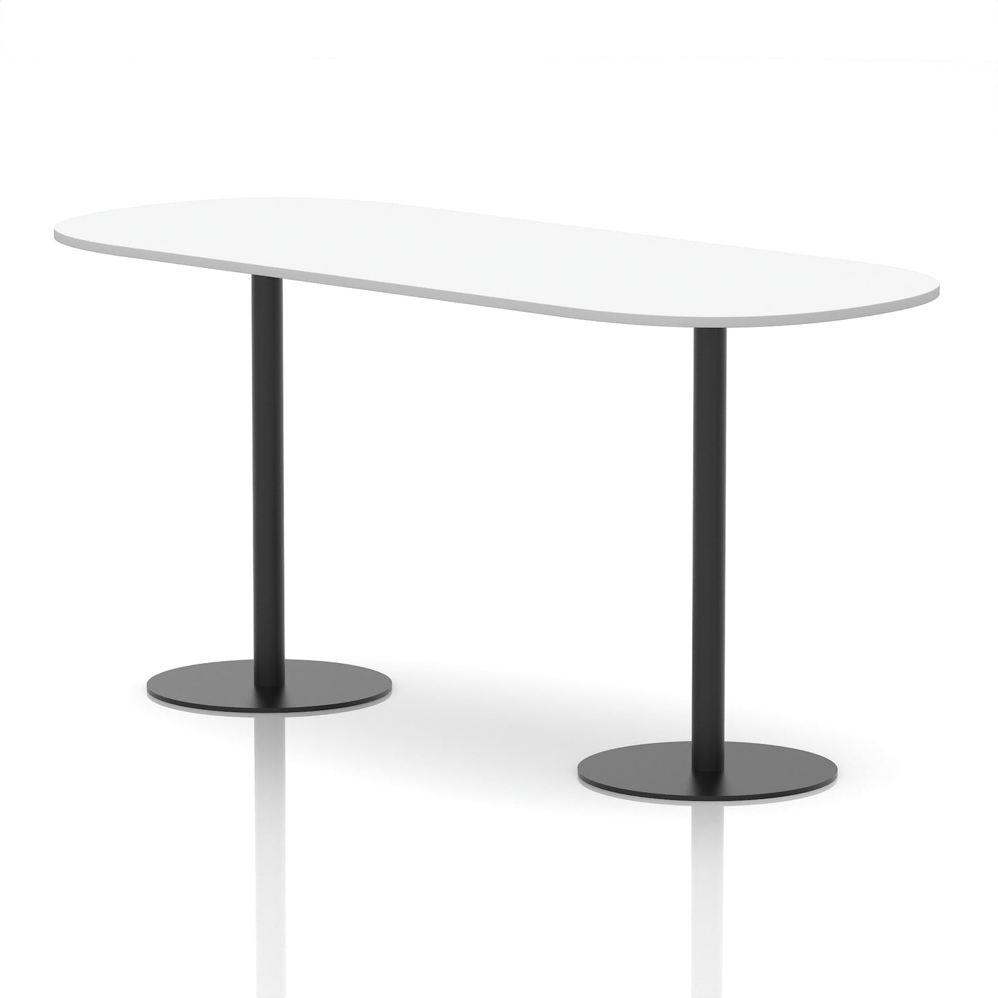 Italia Boardroom Table Black Leg
