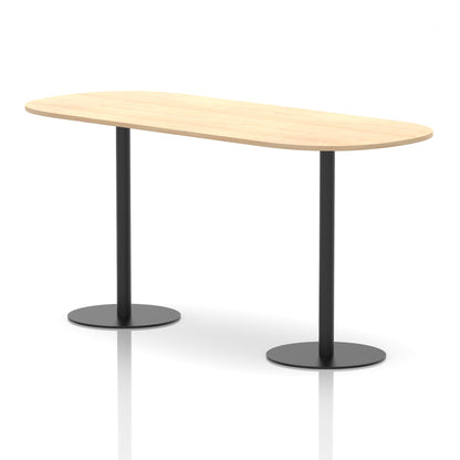 Italia Boardroom Table Black Leg