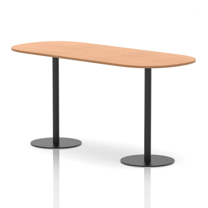 Italia Boardroom Table Black Leg