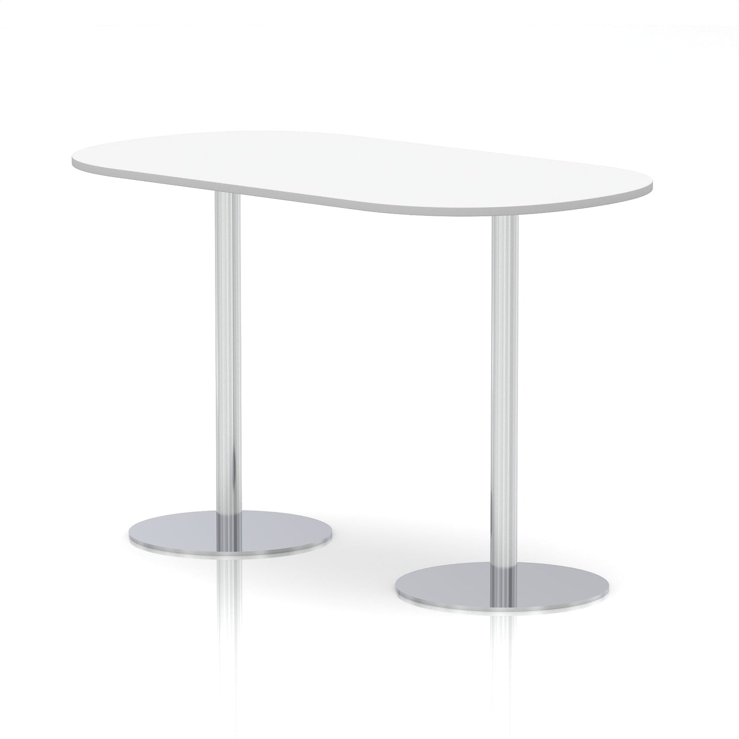 Italia Boardroom Table White Leg