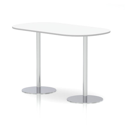 Italia Boardroom Table White Leg