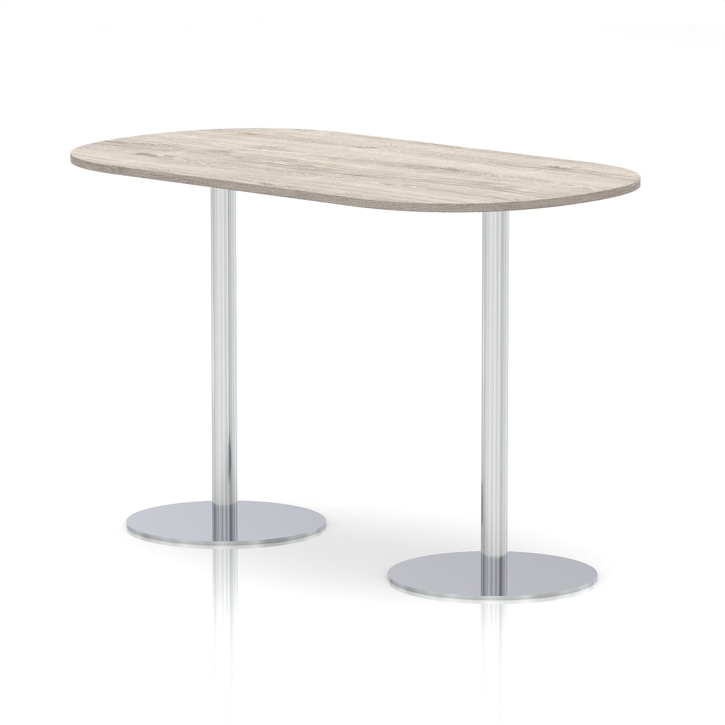 Italia Boardroom Table White Leg