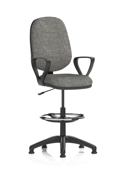 Eclipse Plus I Medium Back Task Operator Office Chair with Hi Rise Draughtsman Kit