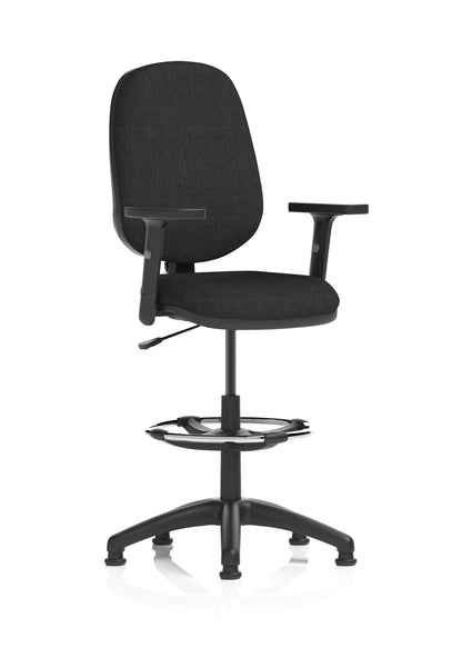 Eclipse Plus I Medium Back Task Operator Office Chair with Hi Rise Draughtsman Kit