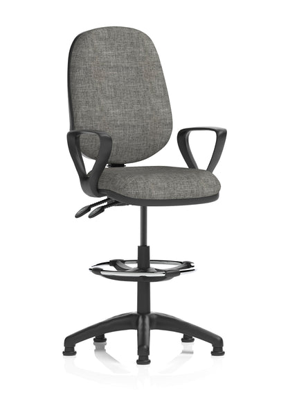 Eclipse Plus II Task Operator Office Chair with Hi Rise Draughtsman Kit