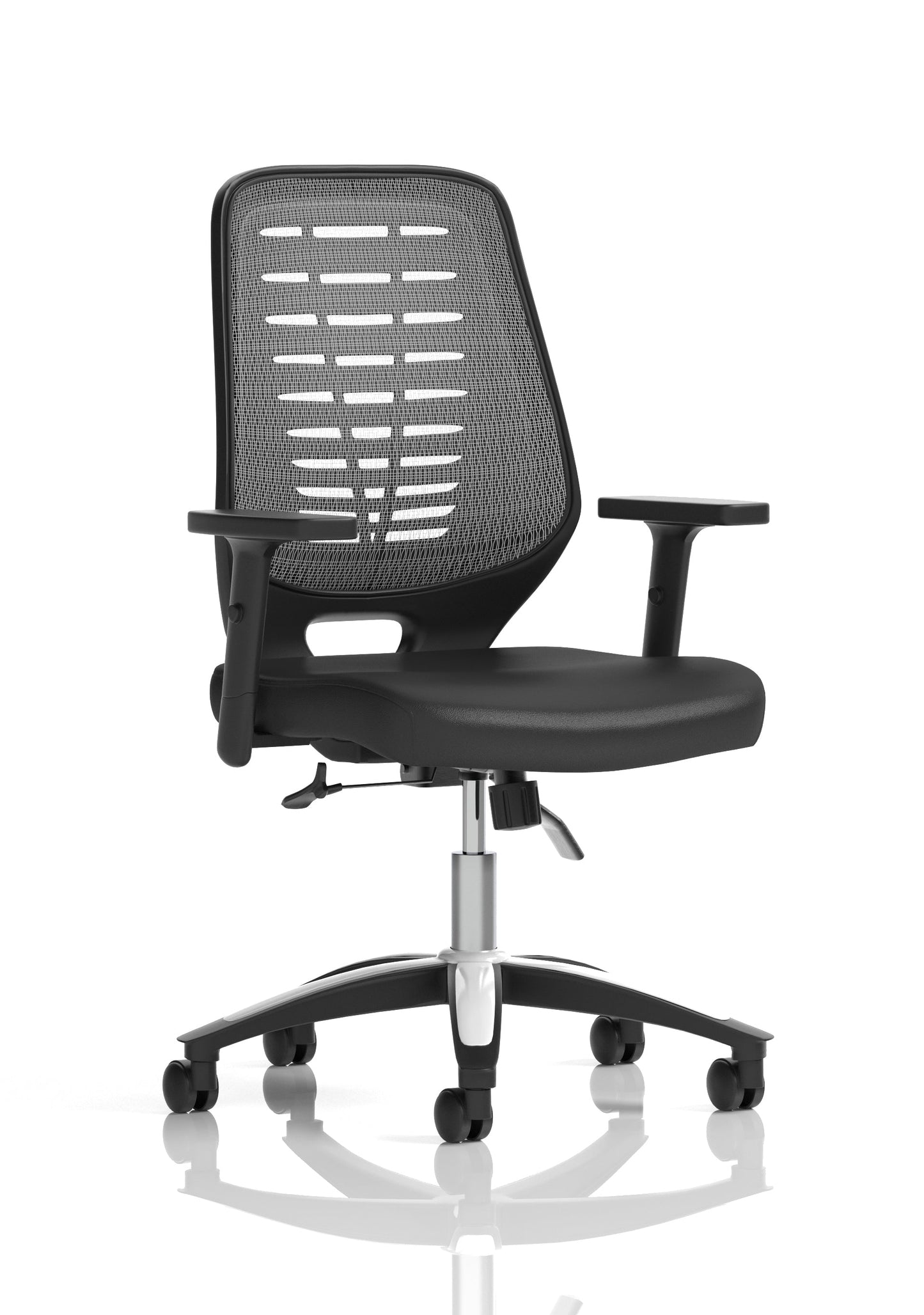 Relay Medium Mesh Back Task Operator Office Chair with Arms