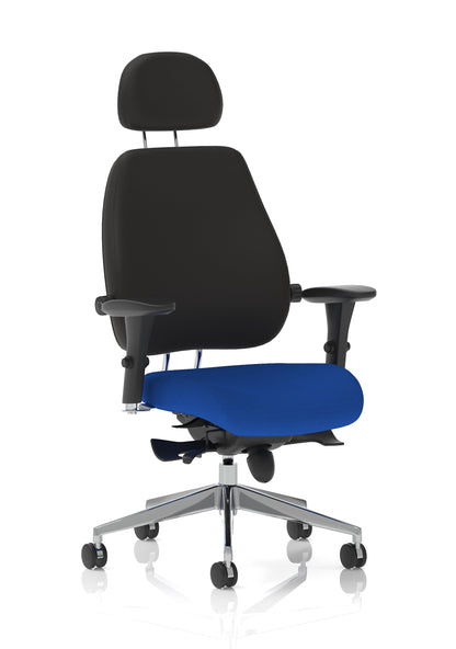 Chiro Plus Ultimate High Back Ergonomic Posture Chair with Arms and Headrest