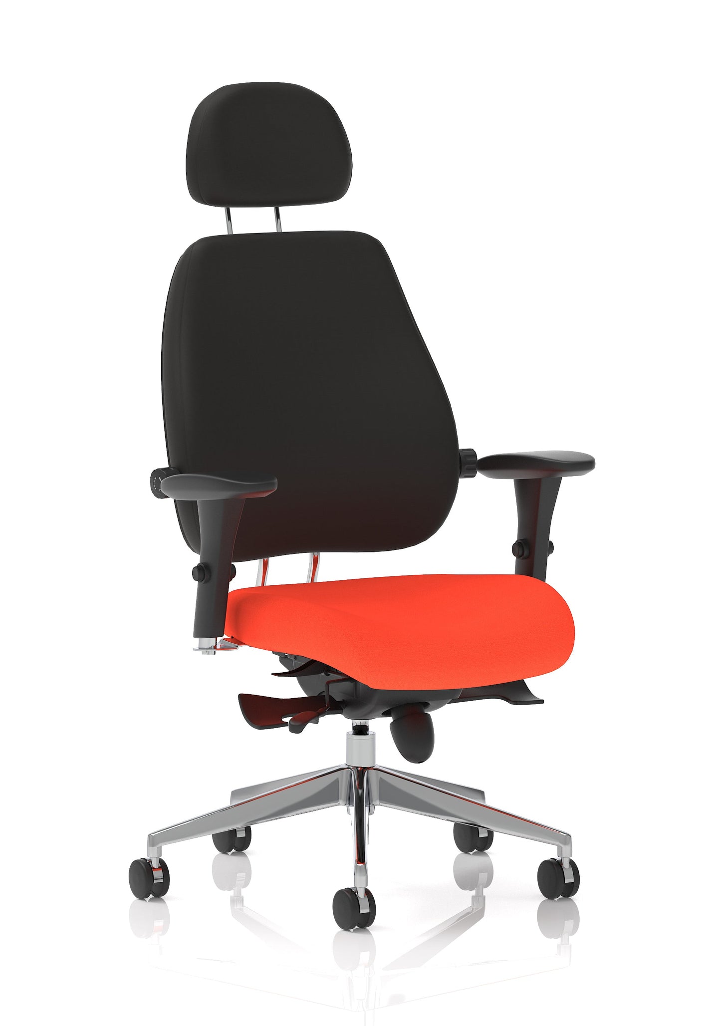 Chiro Plus Ultimate High Back Ergonomic Posture Chair with Arms and Headrest