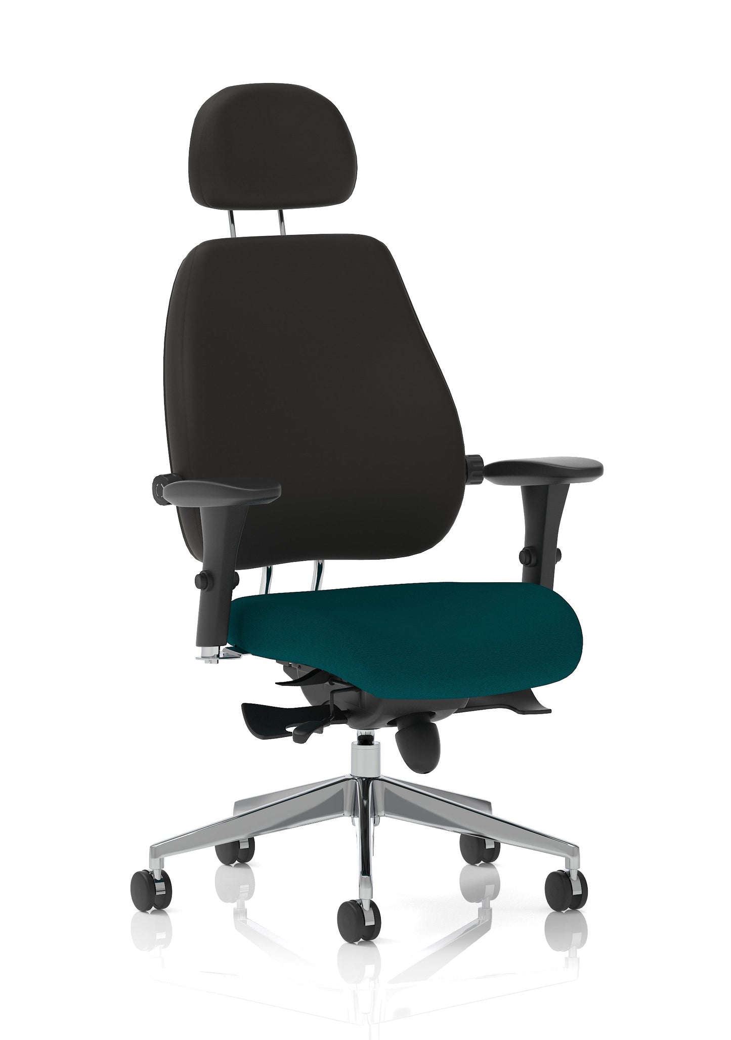 Chiro Plus Ultimate High Back Ergonomic Posture Chair with Arms and Headrest