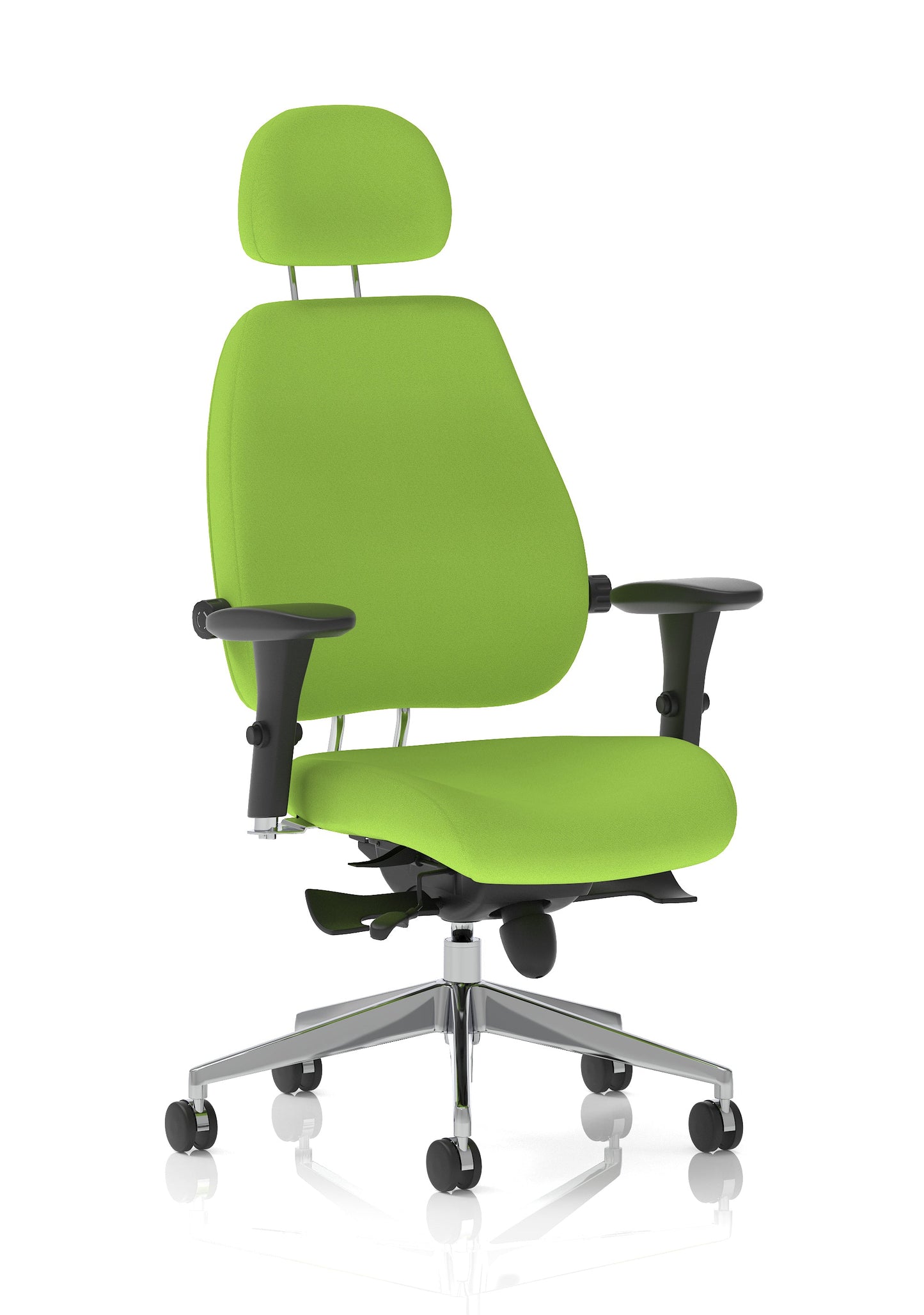 Chiro Plus Ultimate High Back Ergonomic Posture Chair with Arms and Headrest