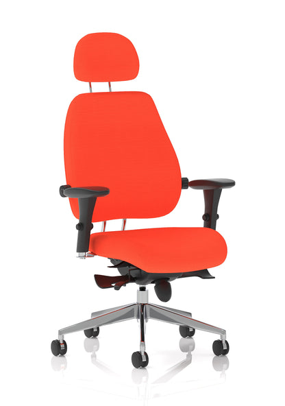 Chiro Plus Ultimate High Back Ergonomic Posture Chair with Arms and Headrest