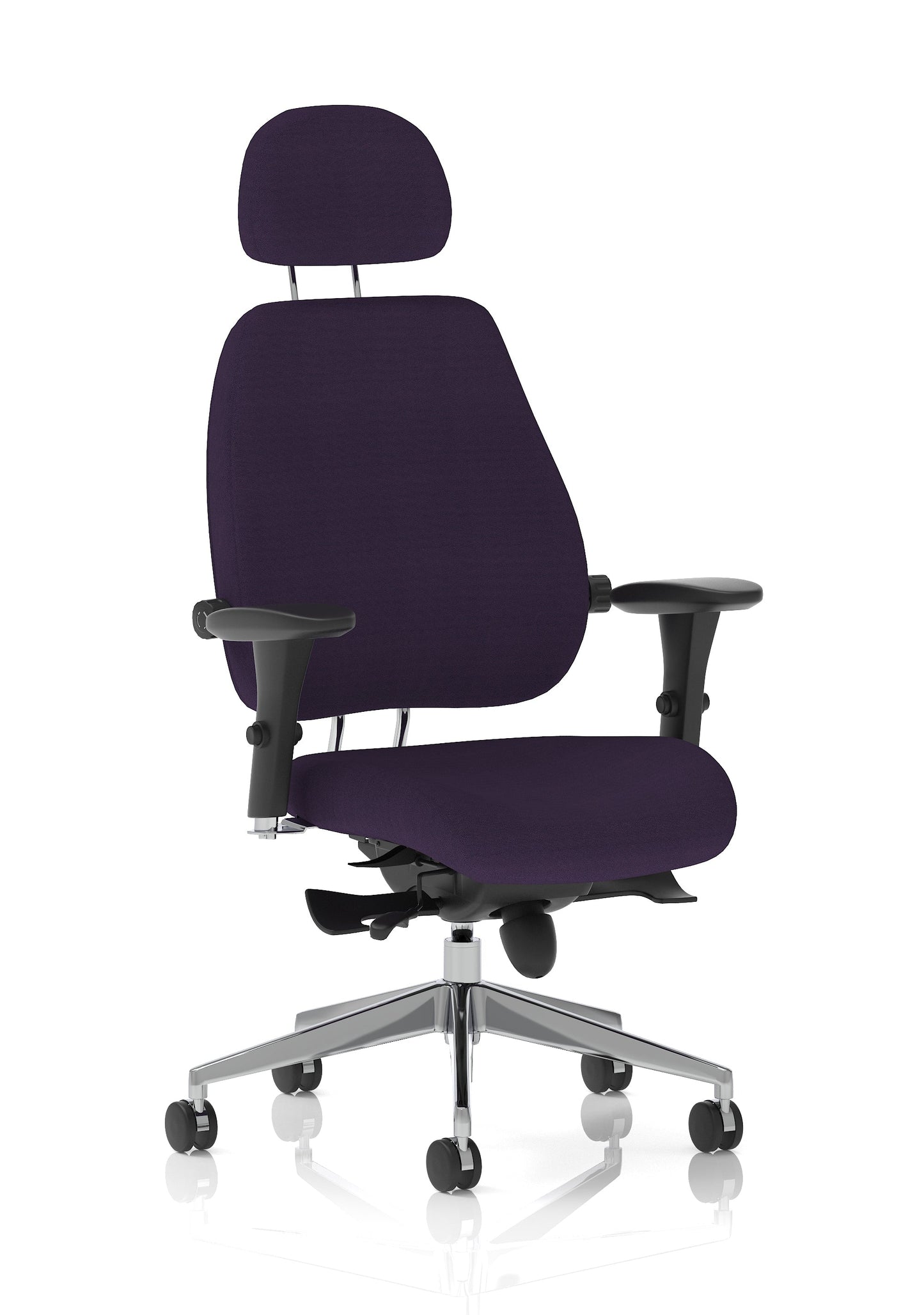 Chiro Plus Ultimate High Back Ergonomic Posture Chair with Arms and Headrest
