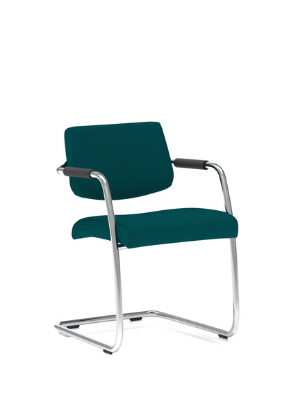 Havanna Medium Back Cantilever Visitor Chair with Arms