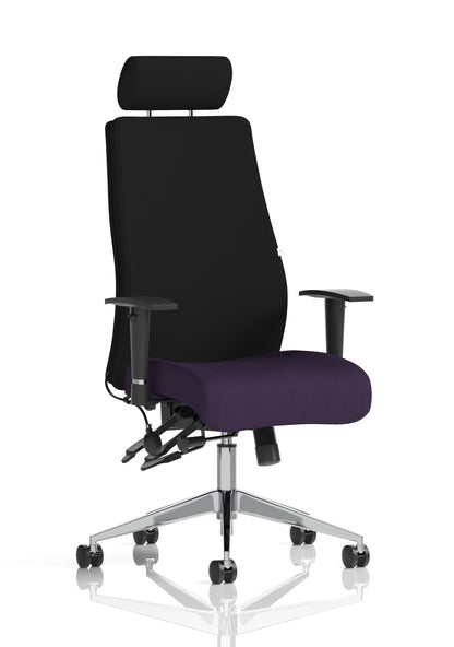 Onyx High Back Ergonomic Posture Chair with Height Adjustable Arms