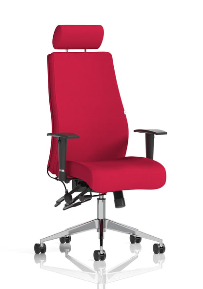 Onyx High Back Ergonomic Posture Chair with Height Adjustable Arms