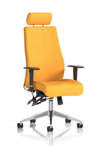 Onyx High Back Ergonomic Posture Chair with Height Adjustable Arms