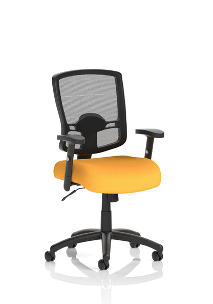 Portland Medium Mesh Back Task Operator Office Chair with Arms