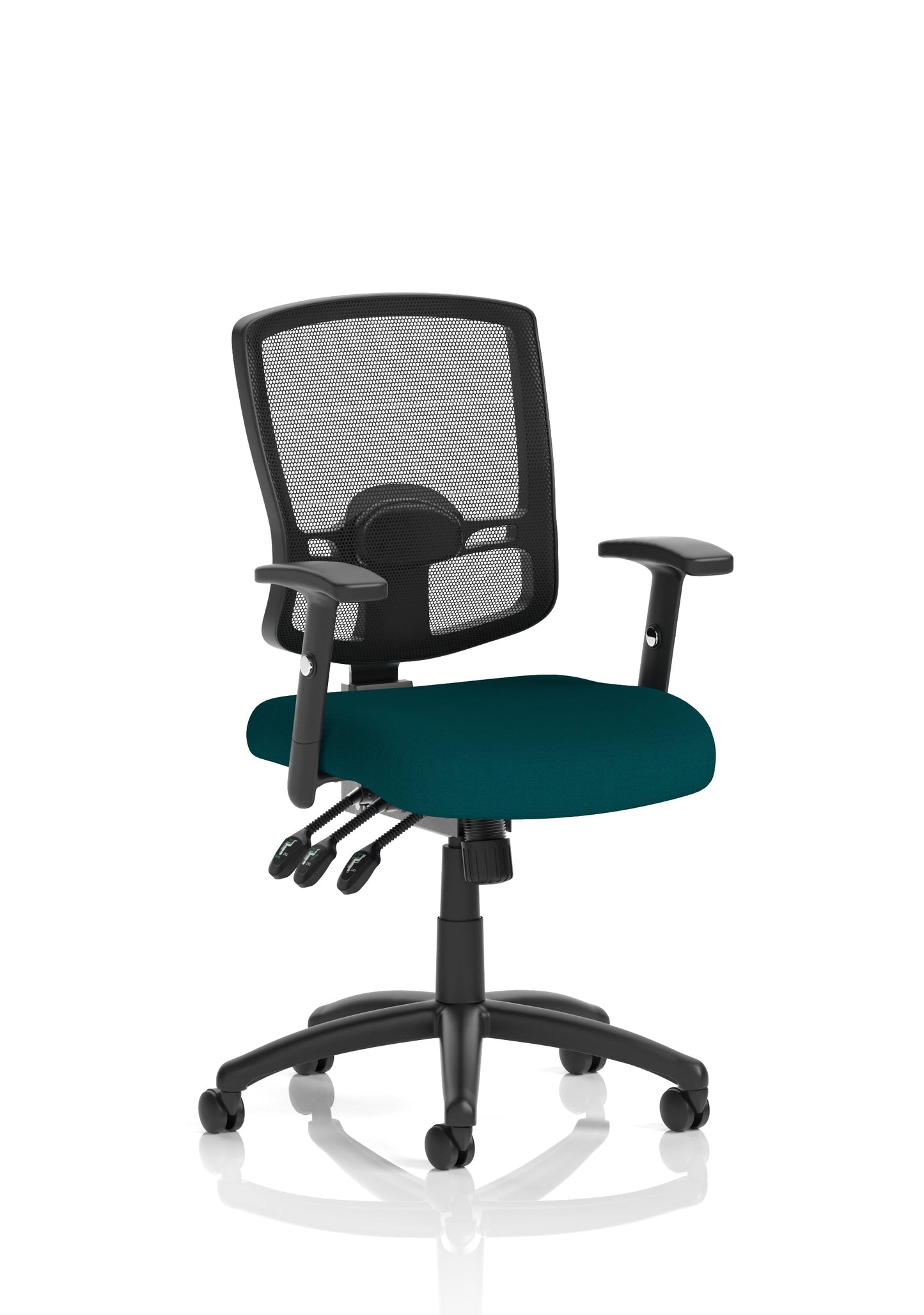 Portland III High Mesh Back Task Operator Office Chair with Arms