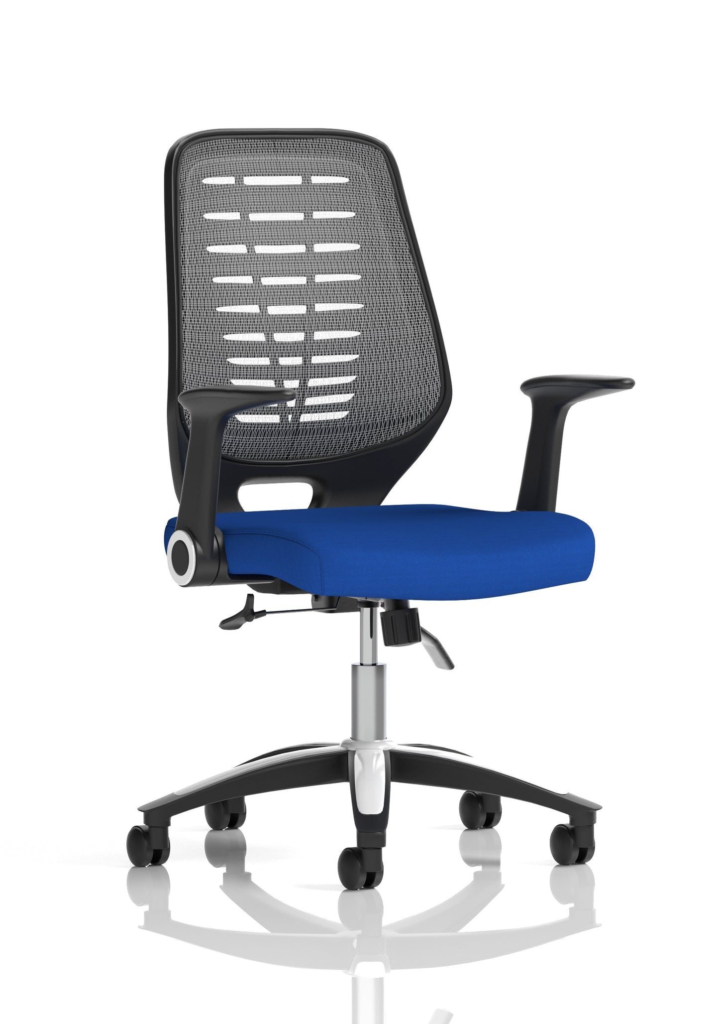 Relay Medium Mesh Back Task Operator Office Chair with Arms