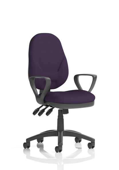 Eclipse Plus XL High Back Task Fabric Operator Office Chair