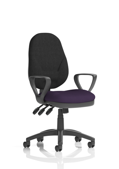 Eclipse Plus XL High Back Task Fabric Operator Office Chair